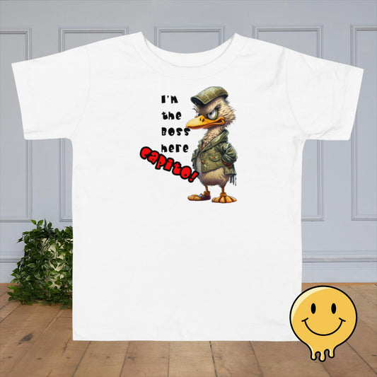 Kurzärmeliges Baby-T-Shirt - The Boss