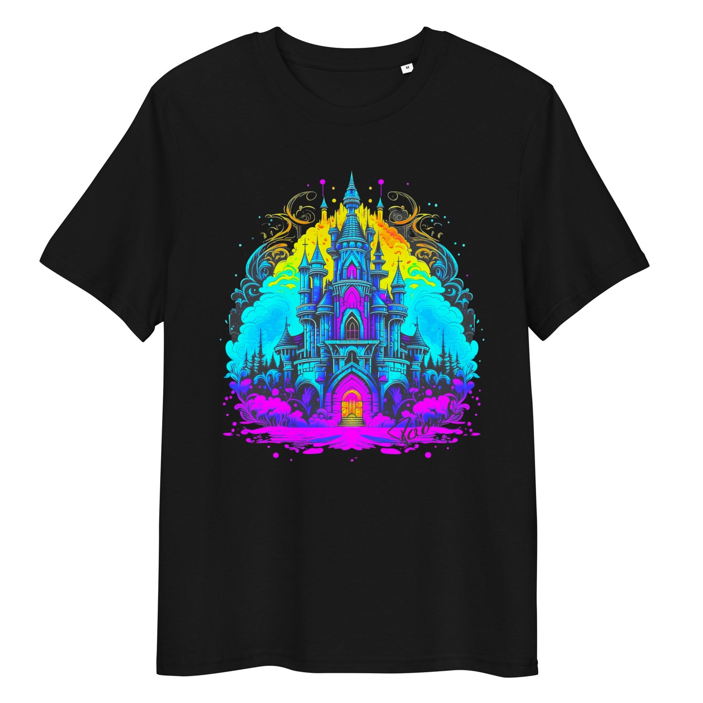 Unisex-Bio-Baumwoll-T-Shirt - Das Märchenschloß