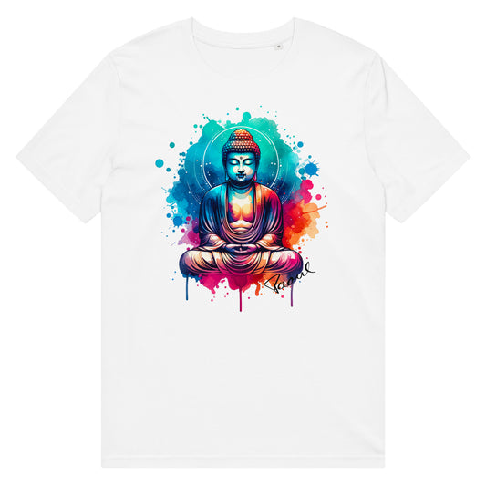 Mittelschweres Damen Bio-T-Shirt - Buddha Figure