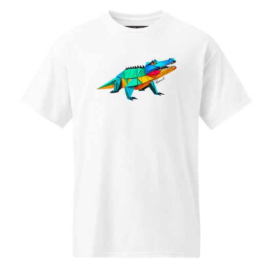 DryBlend® T-Shirt - Origami das bunte Krokodil