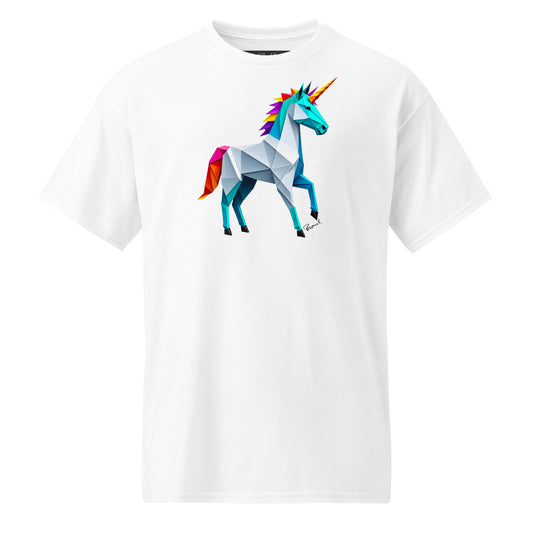 DryBlend® T-Shirt - Origami das bunte Einhorn