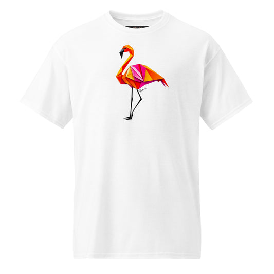 DryBlend® T-Shirt - Origami bunter Flamingo