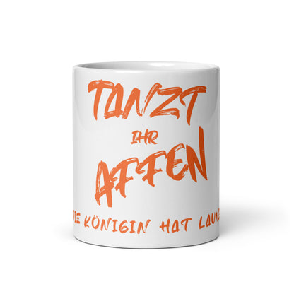 Weiße, glänzende Tasse - Tanzt ihr Affen - Frauen