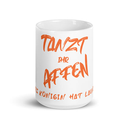 Weiße, glänzende Tasse - Tanzt ihr Affen - Frauen